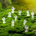 thumbnail image 1 of Qonioi Luminous Tree Elves, 10pcs Glow in The Dark Elf Decorations, Princess Mononoke Spirit Garden Potted Fairy Figurines for Home Desk Decor, 1 of 6