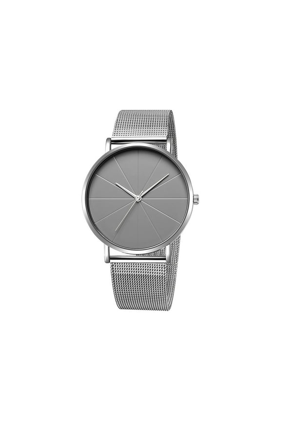 Men's Business Watch, Thin Stainless Steel Quartz Watch, Simple Dress Watch, Men's Fashion Watch
