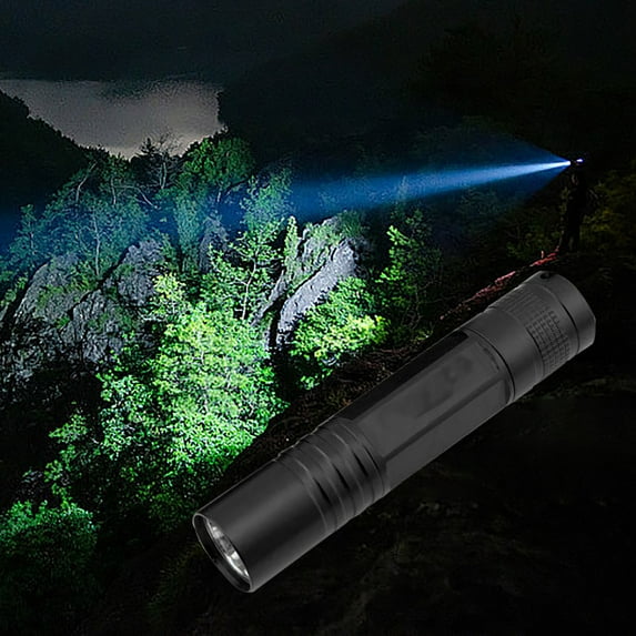 Qonioi Mini LED Flashlight, Pocket-Sized Strong Light with Aluminum Alloy Body, Flashlight, Pocket Light