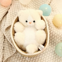 Qonioi Mini Sleeping Pet Pad Doll, Breathing Motion Plush Toy for Desk Decor KidsGift, Sleeping Pet Doll Toy