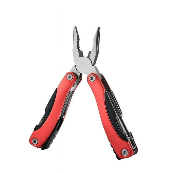 Qonioi Multifunctional Foldable Mini Pliers, Portable Combination Tool with Knife Screwdriver for Outdoor Camping, Multi-Tools, Pocket Pliers
