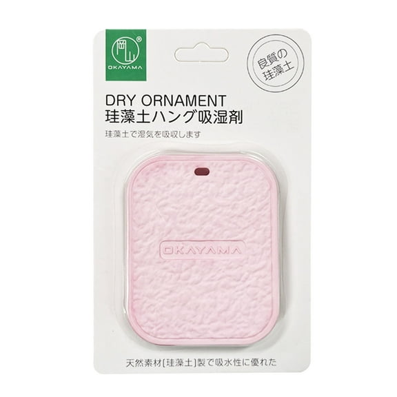 Qonioi Natural Diatomite Desiccant, Food Grade Moisture Absorbing Block for Kitchen Wardrobe, Dehumidification Strip, Diatom Mud Bar