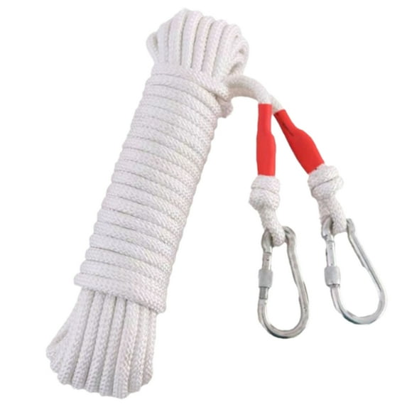 Qonioi Nylon Rope with Thick Core, Durable Rope for Outdoor Emergency, Safety Rope, Utility Cord