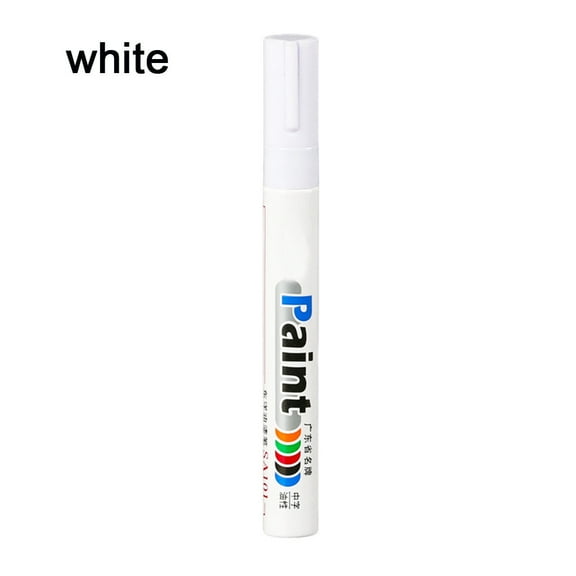 Qonioi Permanent Tire Paint Marker, Long Lasting Waterproof Tire Drawing Pen, 8ml Tire Marker for Car Tires Scratch Repair Outdoor Equipment