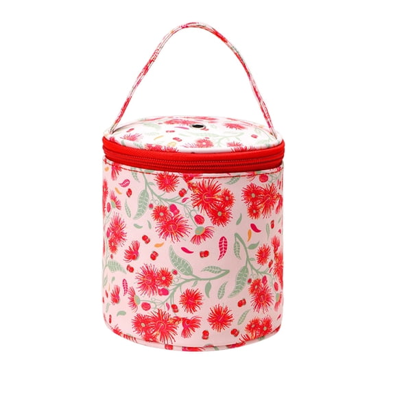 Qonioi Portable Yarn Storage Bag, Wool Organizer Bag for Knitting Crochet Hooks Travel Craft Supplies, Knitting Bag, Yarn Holders