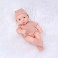 thumbnail image 1 of Qonioi Realistic Newborn Baby Doll, 7.48 Inch Vinyl Doll with Clothing Set, Soft Reborn Figure, Lifelike Infant Model, 1 of 7