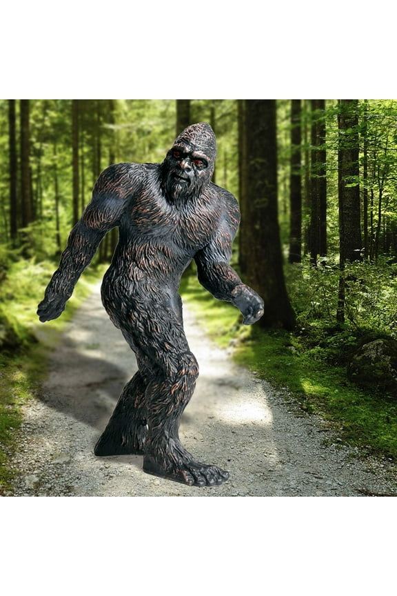 Sasquatch Statue, Sculpture Collectible Figurine, Resin Hand-Painted Model Toys, Unique Home Office Decor Gift for Fans