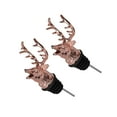 thumbnail image 1 of Qonioi Stainless Steel Wine Pourer, 2PC Deer Head Liquor Spout Stopper Drip-Free, Bottle Pourer Wine Spout Bar Accessories, 1 of 1