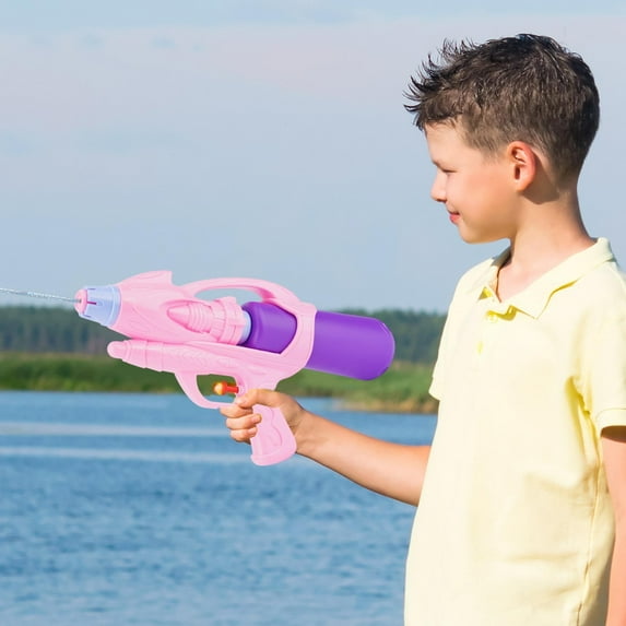 Qonioi Summer Water Gun Toy, Press Type Large Water Blaster for Pool Outdoor Play, Water Spray Toy Splash Game