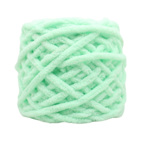 Qonioi Thick Ice Yarn for Hand Knitting, 100g Chunky Crochet Yarn, Segment Dyed Bulky Wool for Sweaters Scarves Dolls DIY Craft Projects
