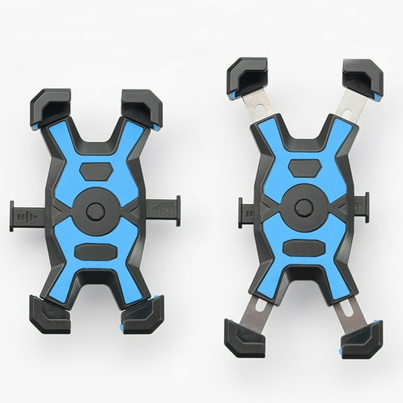 Qonioi Three Claw Shock Absorbing Phone Rack, Rear View Mirror Mount for Bike Navigation, Sturdy Phone Holder