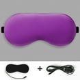 thumbnail image 1 of Qonioi USB Heating Eye Mask, Temperature Control Sleep Mask for Women Hot Compress, Simulated Silk Eye Cover Night Sleep Aid, 1 of 3
