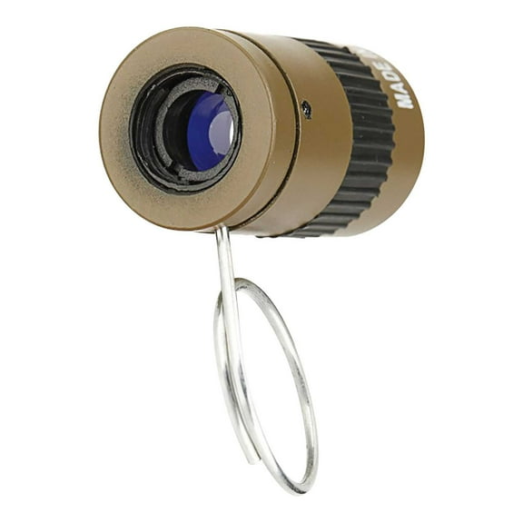 Qonioi Ultra-Micro Finger Monocular Telescope, 2.5X Magnification Pocket Scope, Mini Telescope, Pocket Monocular, Micro Magnifier