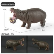 Qonioi Wild Animal Toys, Realistic Soft Plush Figures with Eco-Friendly Fabric, Lifelike Safari Set for Learning Play