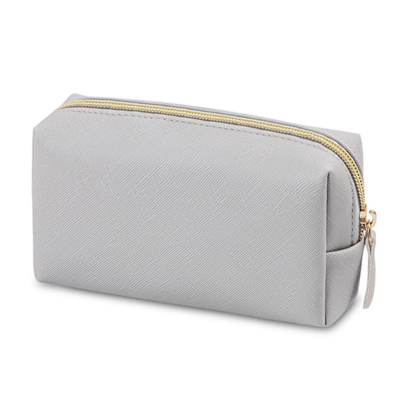 Qonioi Women's Octagonal Makeup Bag, Travel Portable Wash Bag Storage, Lovely Square Cosmetic Organizer for Toiletries Jewelry Accessories