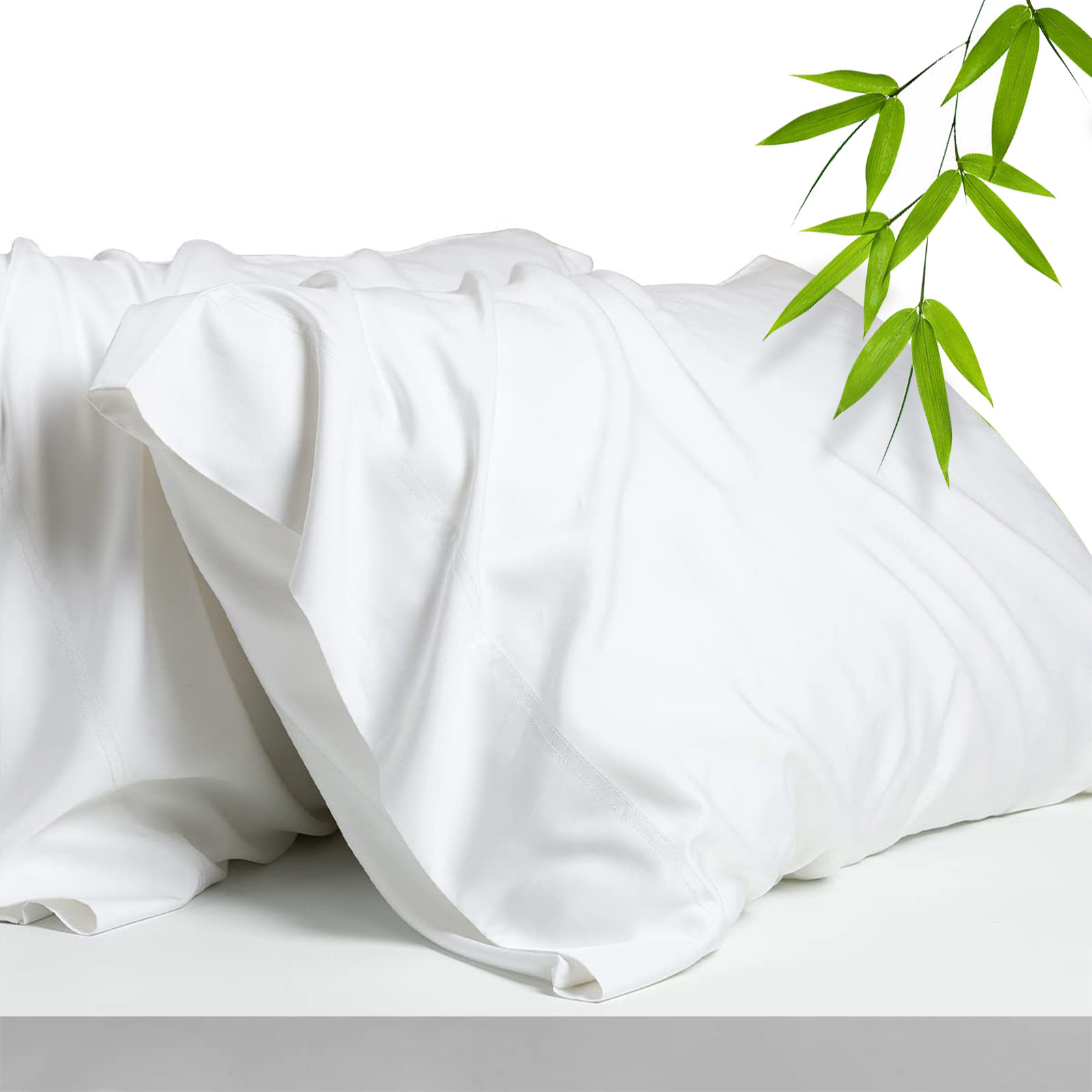 Qookiee Cooling Pillow Cases Softness Breathable Pillowcases Set of 2