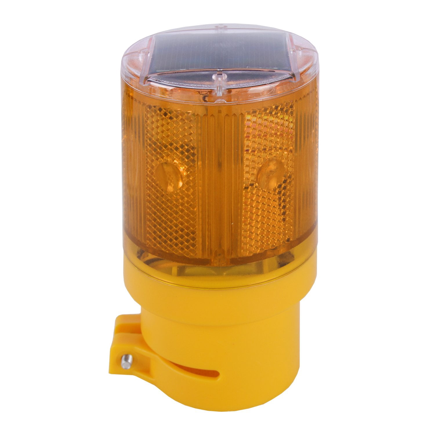 Qooltek Solar LED Warning IFF17 Lamp - Flashing Barricade Light, Road ...