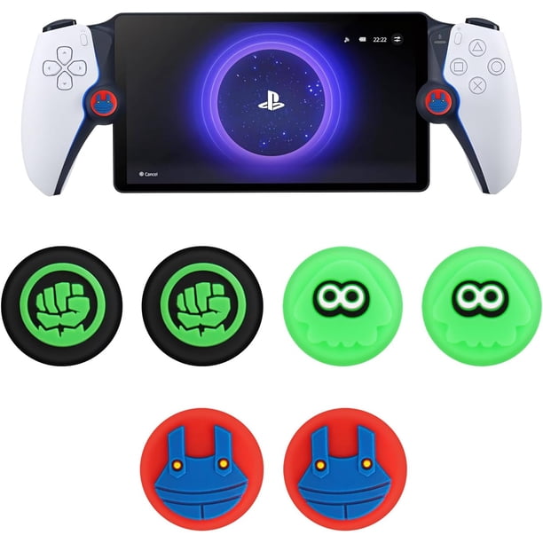 Qoosea 6Pcs Thumb Grip Caps, Wireless Controllers Game Remote Joystick ...