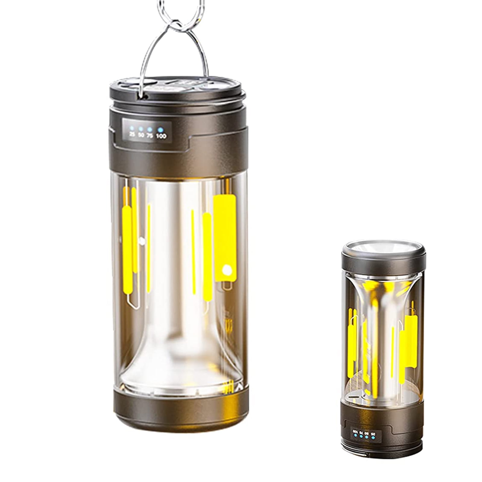 Qoosea LED Camping Lantern Rechargeable, 4 Light Modes, Outdoor