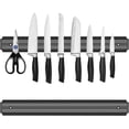 thumbnail image 1 of Qoosea Magnetic Knife Holder 15 inch Set of 2, Knife Magnet Wall Mount Strip Rack Space Saving for Kitchen Tools, 1 of 6