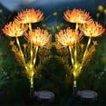 thumbnail image 1 of Qoosea Solar Garden Lights, Solar Flowers Lights with LED Glowing Flowers Stems Outdoor for Garden Decoration Yard Decor, 2 pack, 1 of 9