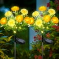 thumbnail image 1 of Qoosea Solar Lights Outdoor Waterproof, Yard Decorations Outdoor Solar Light up Flowers Solar Yard Lights, 2 pack Outdoor Solar Flowers Lights for Yard Garden Patio Home Decor, 1 of 8