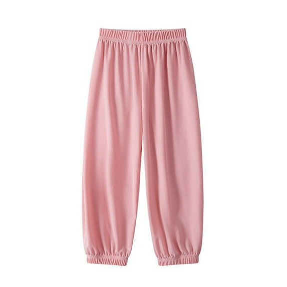 Qopobobo Baby Boy Pants Toddler Boy Trouser Pants Baby Boy Pants Boys Cargo Pants Stretch Waist School Kids Twill Joggers Pink,18-24 Months