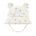 thumbnail image 1 of Qopobobo Baby Girl Hat Boy Sun Hat Kids Sun Hat UPF 50+ Quick Dry Foldable Bucket Hat Lightweight Adjustable Fishing Safari Hat for Girls and Boys Beige,3-12 Months, 1 of 6