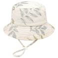 thumbnail image 1 of Qopobobo Baby Girl Hats Toddler Swim Hat Kids Sun Hat UPF 50+ Quick Dry Adjustable Bucket Hat Windproof Waterproof Beach Fishing Safari Hat Light Green,12-36 Months, 1 of 3