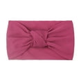 thumbnail image 1 of Qopobobo Baby Girl Headbands Baby Headbands Soft Nylon Hairbands Hair Bows for Newborns Infants Toddlers and Baby Hairbands for Daily Wear R,One Size, 1 of 1