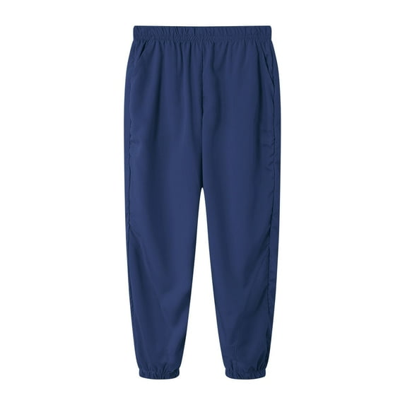 Qopobobo Black Dress Pants For Boys Boys Quick Dry Pull on Jogger Pants Navy,10-11 Years