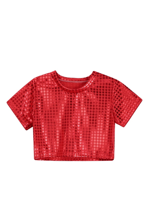 Girls Tee Shirts Girls Playwear Tee Toddler Boys Girls American Flag Tops USA Heart Truck Pattern Shirts Patriotic Topic 4th of July T-Shirts Red,8-9 Years