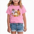 thumbnail image 1 of Qopobobo Halloweentown T-Shirt for Girl Girls Halloween Short Sleeve T-Shirt for Toddler 3T 4T(Pink, 3-4 Years), 1 of 4