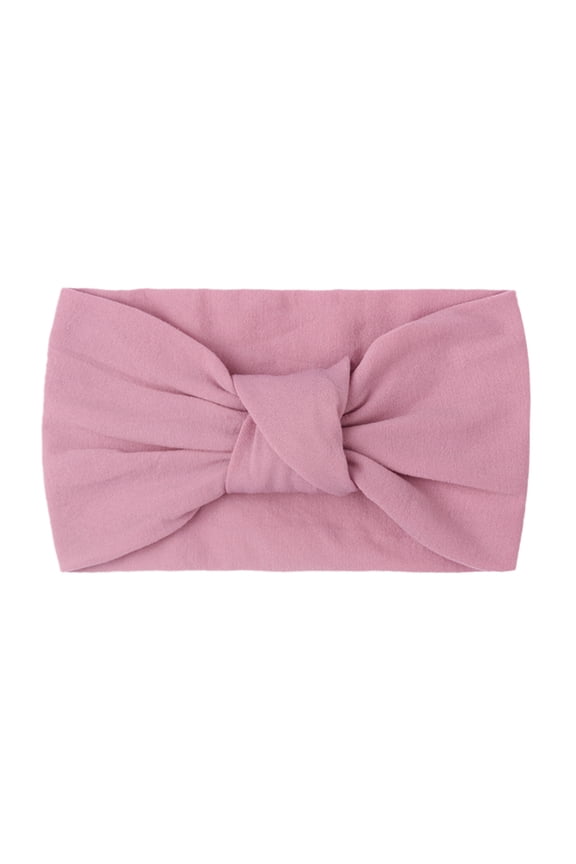 Headbands For Girls Baby Headbands Soft Nylon Hairbands with Bows Girls Hair Accessories for Newborn Infant Toddler Kids Handmade U,One Size