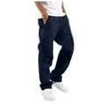 thumbnail image 1 of Qopobobo Men'S Pants Cargo Pants Men's Extreme Motion Canvas Cargo Pant Navy,XXXXXL, 1 of 9