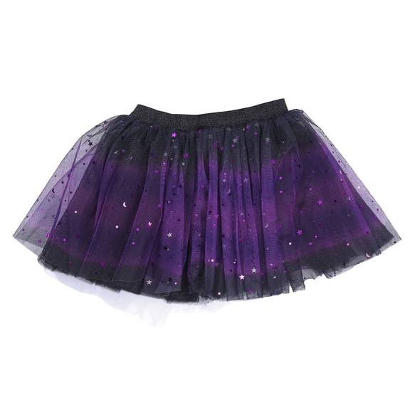 Qopobobo School Girl Skirt Toddler Baby Girl Denim Skirt Waist Ruffled Pleated Mini Skorts Infant Cute Summer Bottoms Short Skirts Purple,0-2 Years