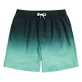 thumbnail image 1 of Qopobobo Summer Shorts Shorts For Men Men's Linen Shorts Casual Waist Drawstring Summer Beach Vacation Yoga Golf Shorts Mint Green,M, 1 of 9