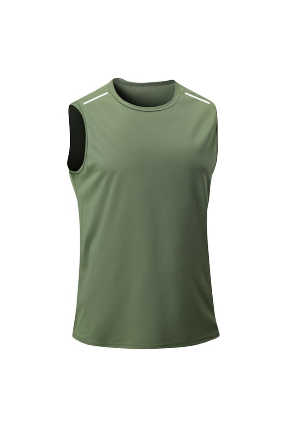 Tank Tops For Men Tanks For Men Mens See Through Vest Crewneck Sleeveless Tank Tops Muscle Sexy Mesh Shirts AG,XS