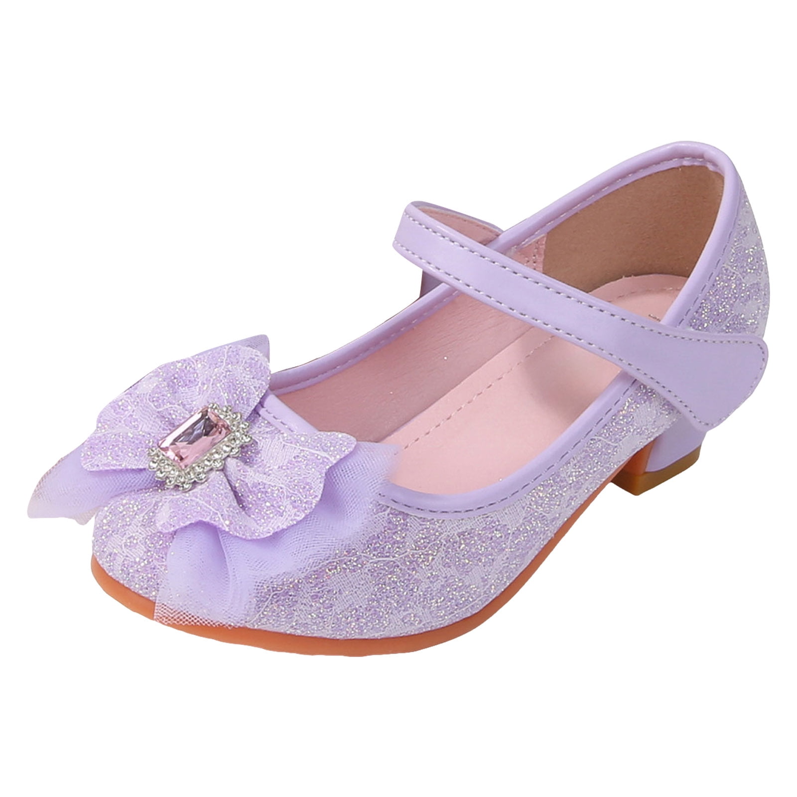 ladies purple dress shoes low heel womens: Women's Shoes as shown Champagne/Purple adornment Size 11W purple FLATS Shoes