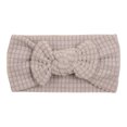 thumbnail image 1 of Qopobobo Toddler Girl Headbands Baby Bows Headbands Nylon Hairbands Baby Girl Bows Hair Accessories for Newborn Infant Toddler Grey,One Size, 1 of 3