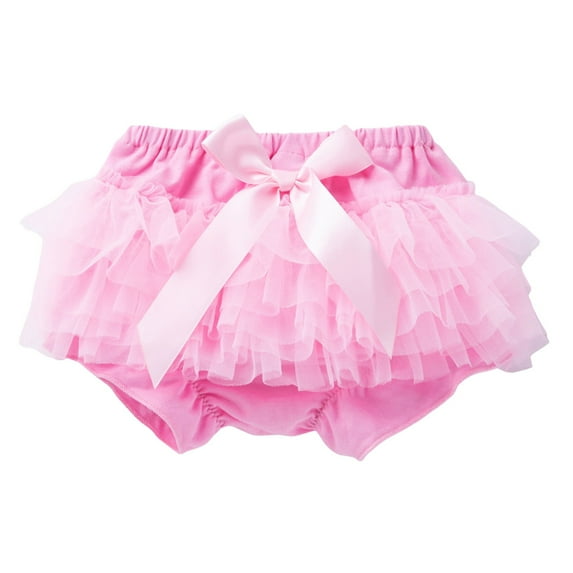 Qopobobo Toddler Girl Shorts Baby Girl Shorts Toddler Girl Shorts Soft Cotton Casual Playing Short Pants Summer Clothes Size Pink,0-3 Months