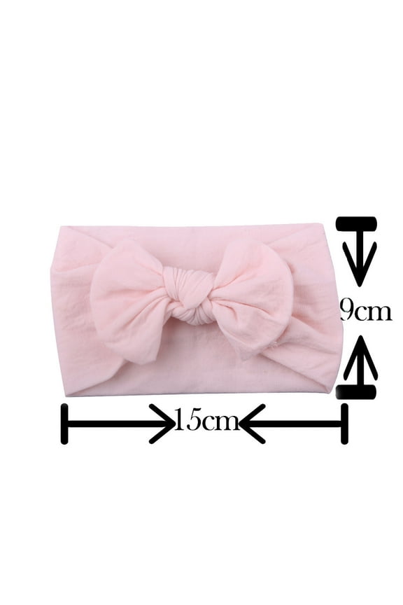 Toddler Hair Accessories Baby Headband Big Bow Head Decoration Band E,One Size