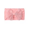 thumbnail image 1 of Qopobobo Toddler Hair Accessories Baby Headbands Soft Nylon Hairbands Hair Bows for Newborns Infants Toddlers and Baby Girls Hairbands for Pink,One Size, 1 of 3
