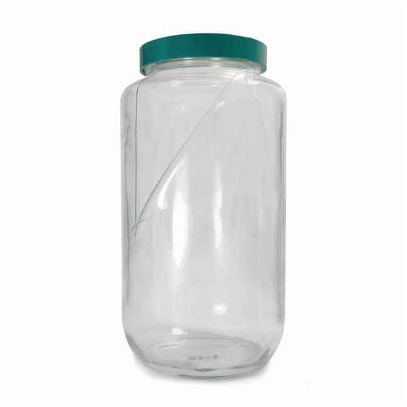Qorpak Bottle,151 mm H,Clear,94 mm Dia,PK12 GLC-02245