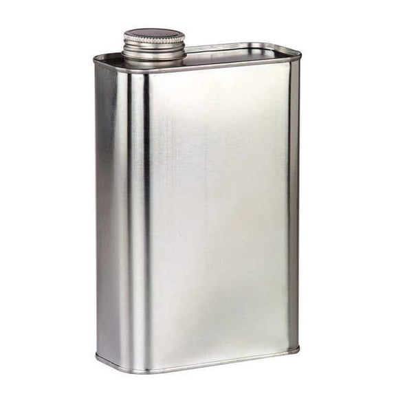 Qorpak Lab Can,Oblong,1 Quart,Tinplate,PK24 MET-03043