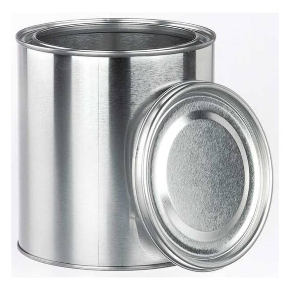 Qorpak Lab Paint Can,1 Quart,Tinplate,PK24 MET-03094