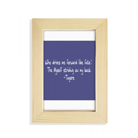 Qoutes Famous People Healing Who Lead Me Like Fate Desktop Display Photo Frame Picture Art Painting 5x7 inch