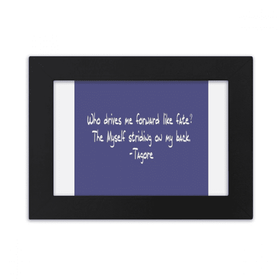 Qoutes Famous People Healing Who Lead Me Like Fate Desktop Photo Frame Ornaments Picture Art Painting