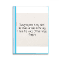 thumbnail image 1 of Qoutes Healing Sentences Thoughts Lucks Voice Book Sheet Protectors Portfolio Binder Folder, 1 of 3