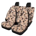 thumbnail image 1 of Qpednta Auto Seat Covers Full Set Duck Hunter Camo Front and Rear Split Bench for Cars Stretch Breathable 4 Pack Vehicle Seat Protector Universal Fit for Most Vehicle, 1 of 7
